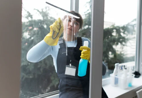 Nettoyage de vitres intérieures et extérieures à Soudan